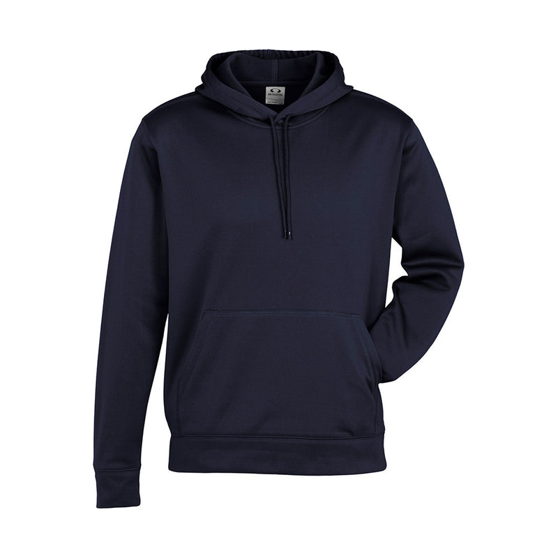 Load image into Gallery viewer, Biz Hype Pull On Hoodie with a smooth finish and soft inner, featuring a kangaroo front pocket and matching hem ribbing, crafted from durable, fade-resistant BIZ COOL™ performance fleece for workplace environments.