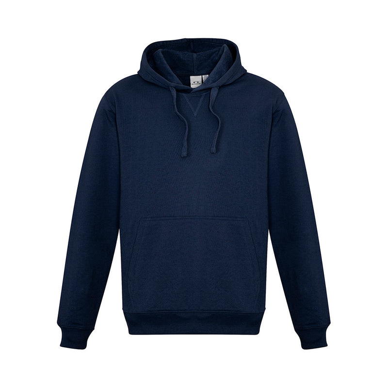 Load image into Gallery viewer, Biz Crew Pullover Hoodie featuring a hood with wide drawstrings, knitted ribbed cuffs, and a traditional kangaroo pocket. A practical choice for workplace safety and comfort from Active Safety.