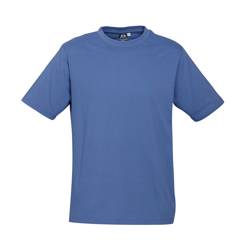 Load image into Gallery viewer, Biz Ice Premium Cotton Tee, designed for durability with ribbed elastane neck band and twin needle sleeve hems, ideal for safety and workwear environments, reflecting Active Safety's commitment to quality and comfort.