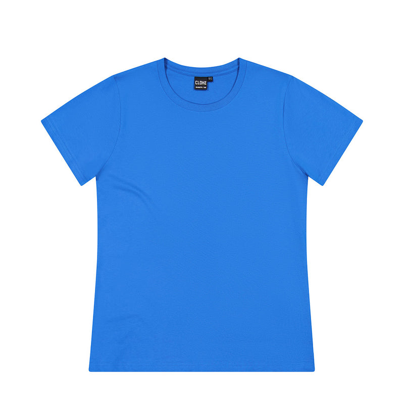Load image into Gallery viewer, Cloke Silhouette Womens Tee V2, a premium blank tee perfect for customization, features a tight-knit, midweight fabric with side seams and reinforced stitching, ideal for superior printability and long-lasting wear.