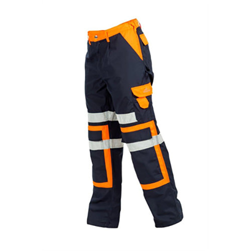 Load image into Gallery viewer, Westpeak Lightweight Stretch Knee Pad Trousers featuring reflective stripes, triple stitching, and cargo pockets. Designed for durability and flexibility, these trousers are ideal for safety and workwear.