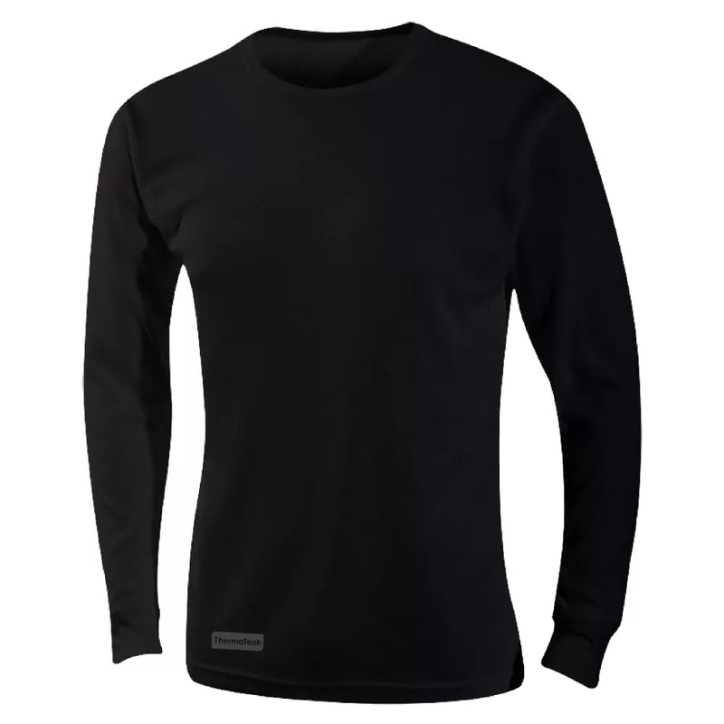 Load image into Gallery viewer, ThermaTech Mens Long Sleeve Base Layer, designed for active lifestyles, showcases a lightweight, breathable fabric with regular fit, ideal for outdoor and sports activities, aligning with Active Safety's focus on durable and versatile workwear.