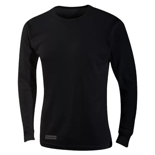 ThermaTech Mens Long Sleeve Base Layer, designed for active lifestyles, showcases a lightweight, breathable fabric with regular fit, ideal for outdoor and sports activities, aligning with Active Safety's focus on durable and versatile workwear.