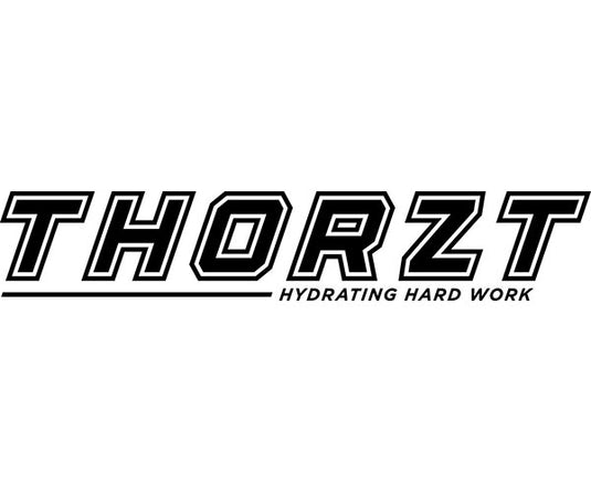 Thorzt Hydration logo. Thorzt are known for their workplace hydration products such as the Thorzt solo shot sachet.
