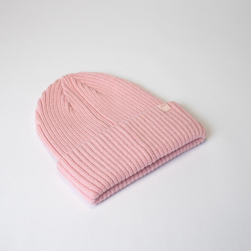 Load image into Gallery viewer, UFlex Fishermans Beanie, a snug rib-knit hat with a folded cuff, crafted for warmth and comfort during winter. Made from a durable blend, it offers a secure fit for diverse active safety needs.