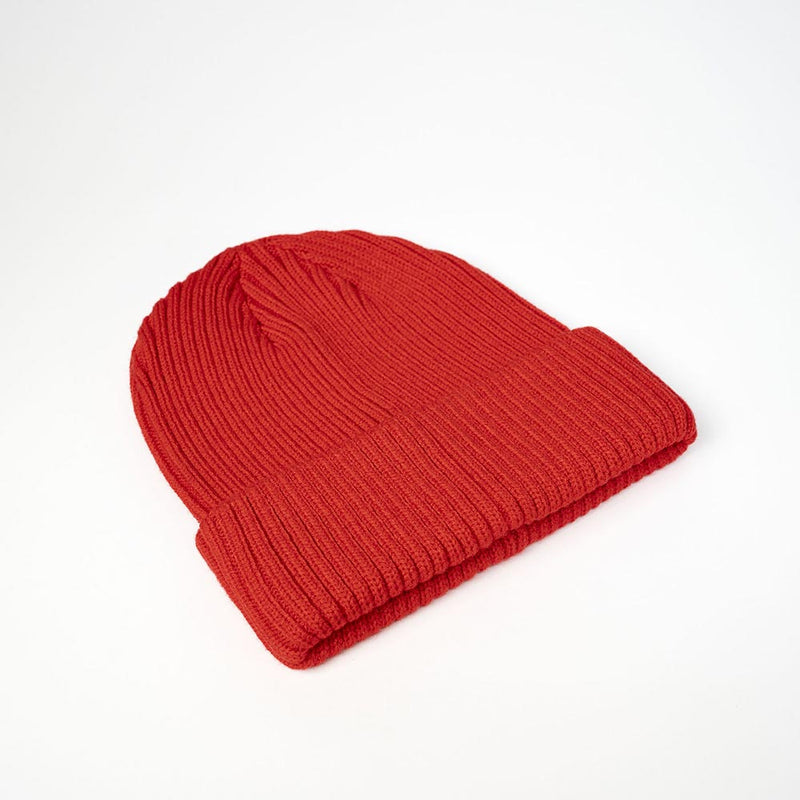 Load image into Gallery viewer, UFlex Fishermans Beanie, featuring a ribbed knit design with a cuffed hem, is made from a viscose, nylon, and polyester blend, offering a snug fit suitable for various safety and work environments.