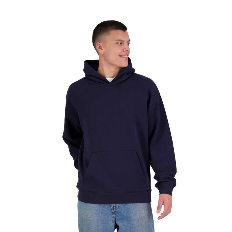 Load image into Gallery viewer, Unplugged Pullover Hoodie 300gsm: A minimalist, box-fit hoodie without drawcords, featuring streamlined seam stitching. Designed for durability and comfort, suitable for active and workplace settings, aligning with Active Safety's quality standards.