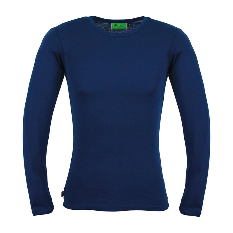 Load image into Gallery viewer, Thermal Long Sleeve shirt designed for warmth and comfort, featuring a plain crew-neck and long sleeves. Ideal for safety and workwear, it offers excellent thermal properties and high moisture wicking.
