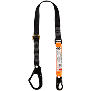 LINQ Single Adjustable Lanyard, Scaffold Hook: 2m image