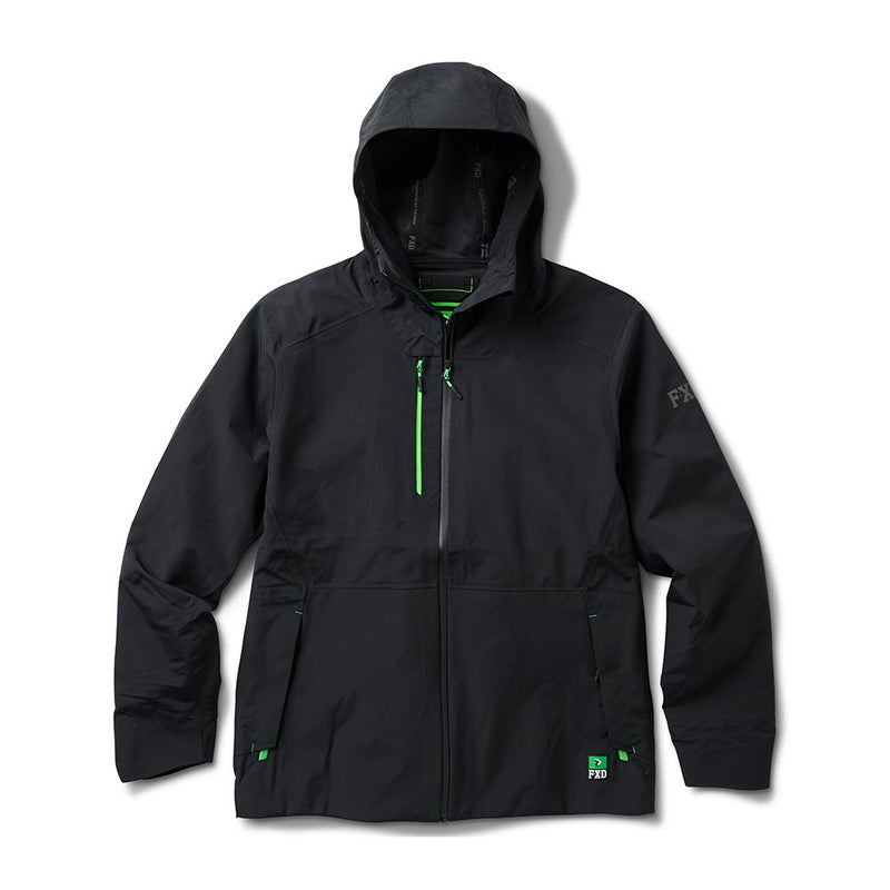 Load image into Gallery viewer, FXD WO-2 Three-Layer Waterproof Jacket: Black