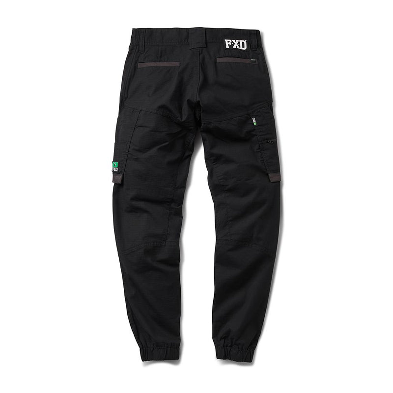 Load image into Gallery viewer, FXD WP-8W Women’s Cuffed Stretch Ripstop Work Pants feature multiple pockets, elasticized cuffs, and reinforced panels, ideal for active work environments, embodying Active Safety’s commitment to durable, flexible workwear.