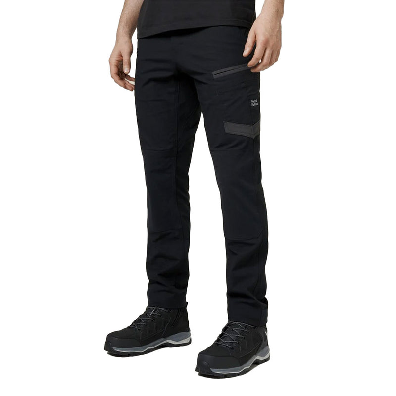 Load image into Gallery viewer, Hard Yakka 3056 Raptor Comfort Fit Work Pant, shown with reinforced zones and functional pockets, embodies durability and sustainability, crafted with REPREVE® recycled fibers, ideal for active and safety-focused workplaces.