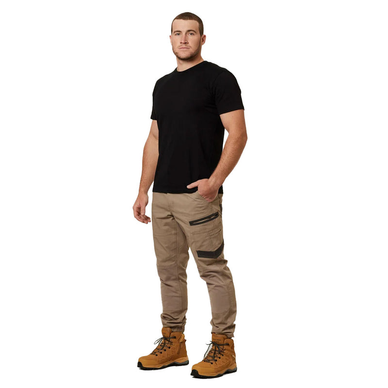 Load image into Gallery viewer, Hard Yakka 3056 Raptor Ripstop Cuffed Cargo Pant, featuring durable Ripstop fabric, stretchy waistband, elastic ankle cuffs, utility pockets, and reinforced abrasion zones, designed for optimal performance and comfort.