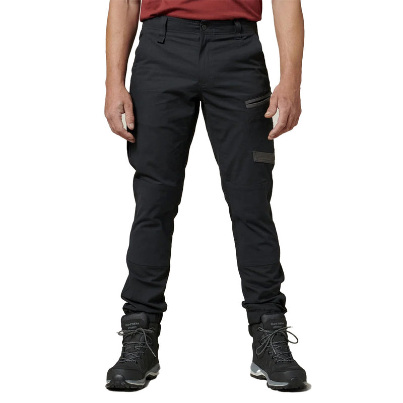 Load image into Gallery viewer, Hard Yakka 3056 Raptor Ripstop Cuffed Cargo Pant, designed for durability with Ripstop fabric, elastic ankle cuffs, stretchy waistband, and functional pockets, ideal for active work environments.