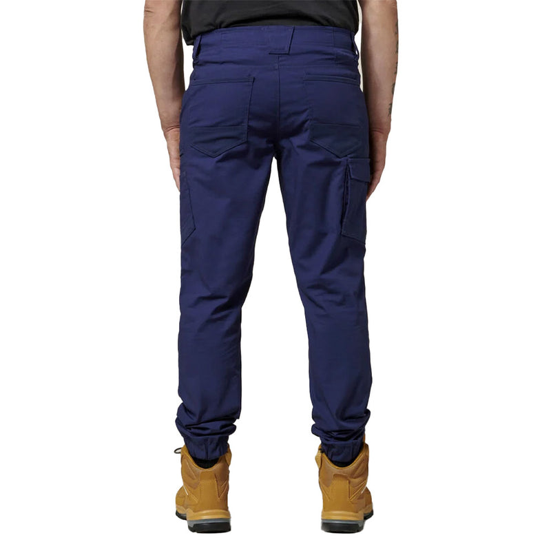 Load image into Gallery viewer, Hard Yakka 3056 Raptor Ripstop Cuffed Cargo Pant features ultra-tough Ripstop fabric, stretchy waistband, and elastic ankle cuffs, designed for durability and comfort on and off the job site.