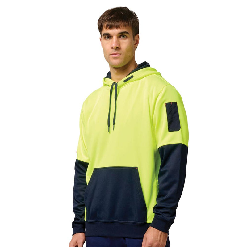 Load image into Gallery viewer, Hard Yakka Hi Vis Pullover Hoodie