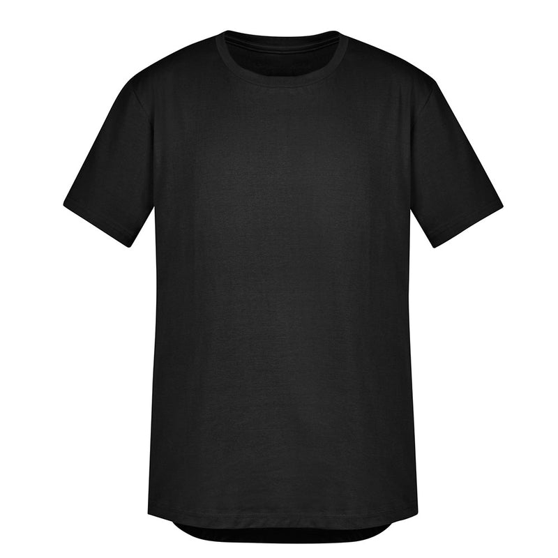 Load image into Gallery viewer, Syzmik Streetworx T-Shirt, featuring a modern slim fit with a longer tail and curved hem, designed with soft, lightweight cotton fabric. Ideal for active and safety-focused environments.