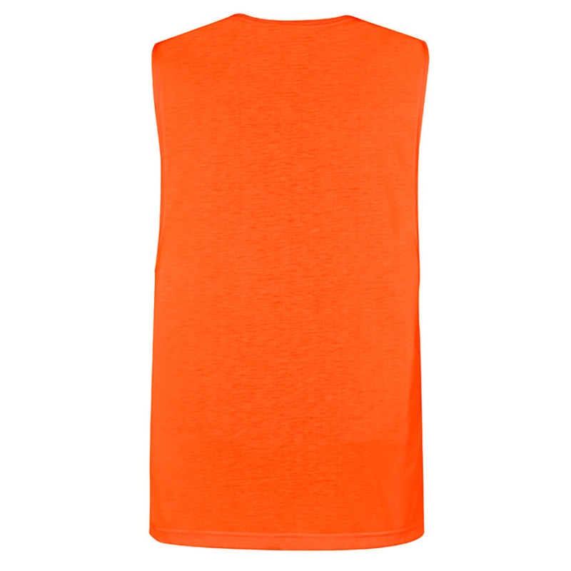 Load image into Gallery viewer, Syzmik Hi Vis Sleeveless Tee, featuring a drop armhole design and modern fit, crafted from soft, lightweight fabric. Suitable for safety and comfort, perfect for active work environments.