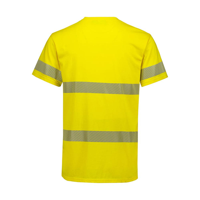 Load image into Gallery viewer, Syzmik Hi Vis Segmented Tape Cotton T-Shirt