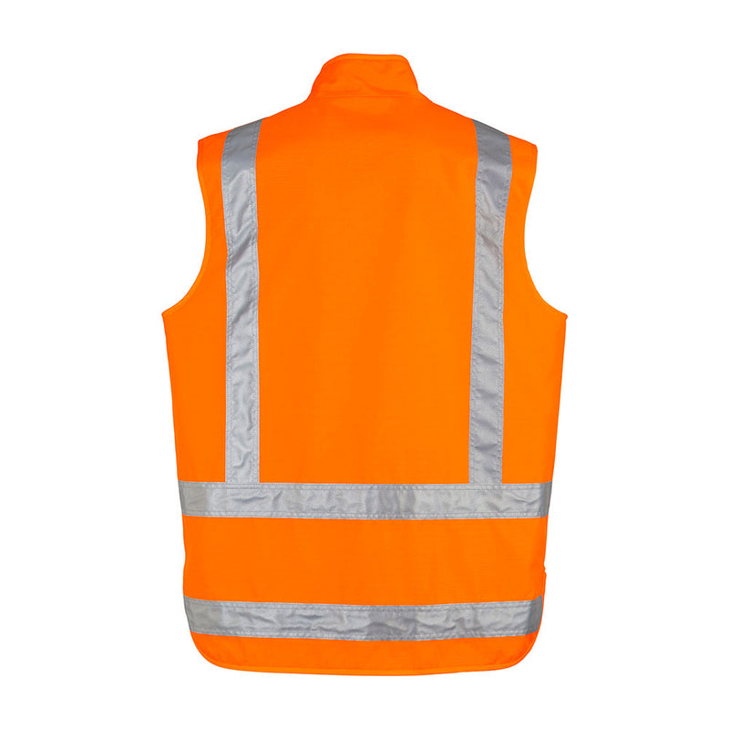 Load image into Gallery viewer, Syzmik TTMC-W23 Orange Fleece Lined Vest