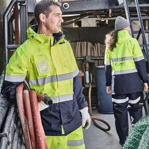 Syzmik Ultralite Hi Vis Rain Jacket image