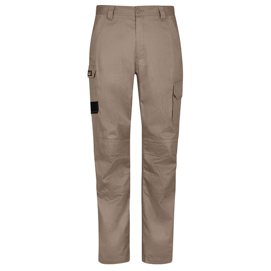 Syzmik Summer Cargo Pant featuring a modern fit, visible large cargo pocket, and multiple functional pockets, ideal for workplace comfort and utility, available from New Zealand's leading safety and workwear provider.