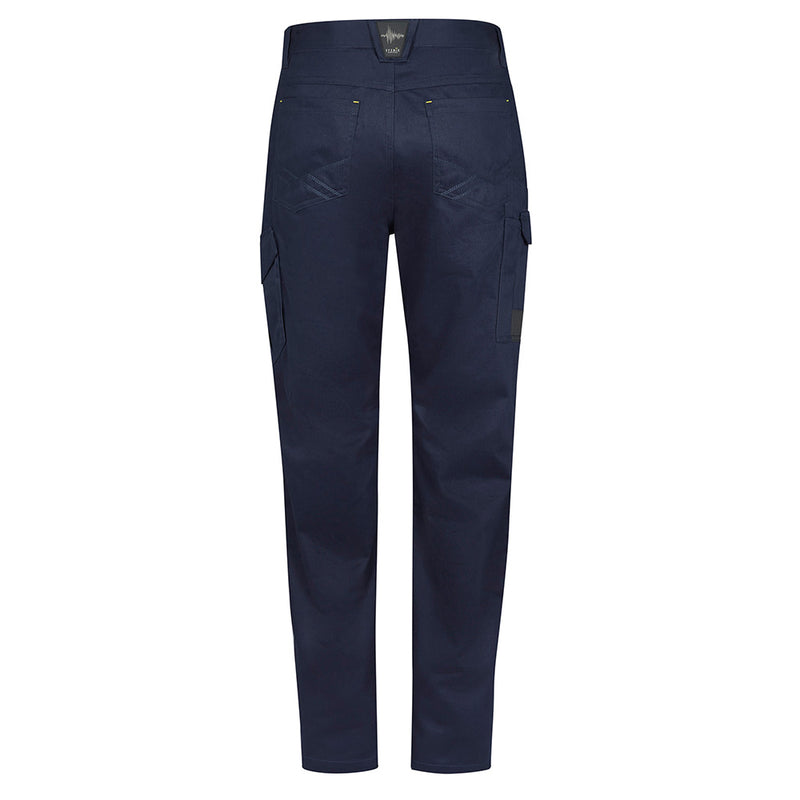 Load image into Gallery viewer, Syzmik Summer Cargo Pant with triple-stitched crotch panel, large cargo pocket, and multiple utility pockets, designed for comfort and practicality in workplace settings.