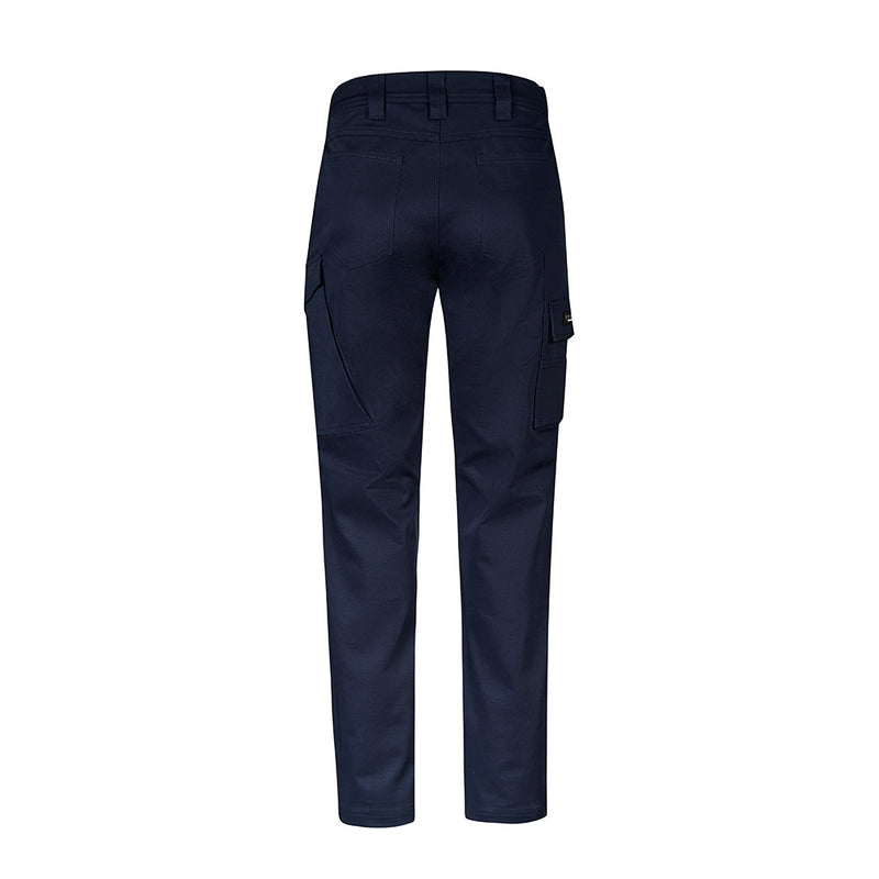 Load image into Gallery viewer, Syzmik Mens Essential Basic Stretch Cargo Pant featuring belt loops, rear pockets, thigh cargo and utility pockets. Straight-leg design with reinforced seams for durability, ideal for active and safety-focused workplaces.