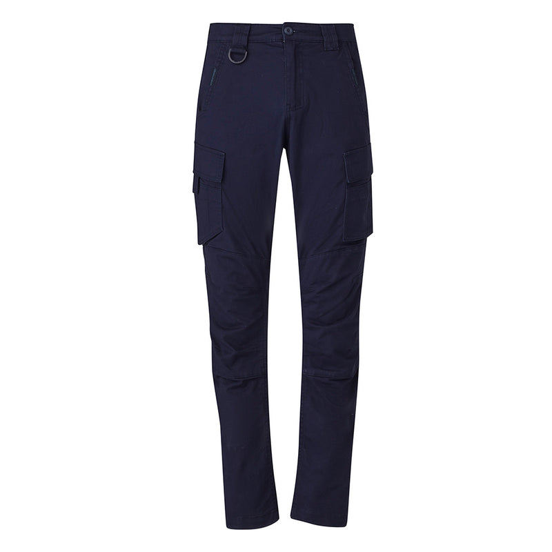 Load image into Gallery viewer, Syzmik Streetworx Curved Cargo Pant featuring modern straight fit with multiple utility pockets, double-layer knee fabric, and curved leg panels for 3D shaping, ideal for active work environments.