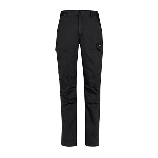 Syzmik Streetworx Comfort Pant features durable construction with a hidden French terry lining, double layer knee, and modern fit. Equipped with multiple pockets, it's designed for flexibility and worksite durability.