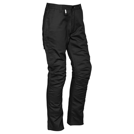Syzmik Rugged Cooling Cargo Pant featuring 10 multi-functional pockets, reinforced stress points, and modern fit, designed for durability and freedom of movement. Ideal for workplace utility with specialized mobile phone and ruler pockets.