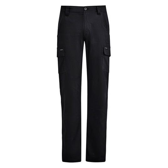 Syzmik Lightweight Drill Cargo Pant with reinforced knees and multiple pockets, designed for durability and comfort. Featuring a modern slim fit and diamond crotch panel for enhanced mobility.