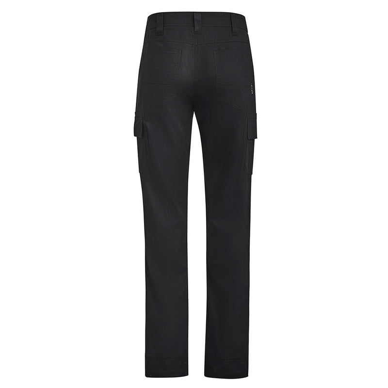 Load image into Gallery viewer, Syzmik Lightweight Drill Cargo Pant featuring a modern slim fit and reinforced double-layer knee, highlighted by two large cargo pockets and wide belt loops, designed for durability and comfort.