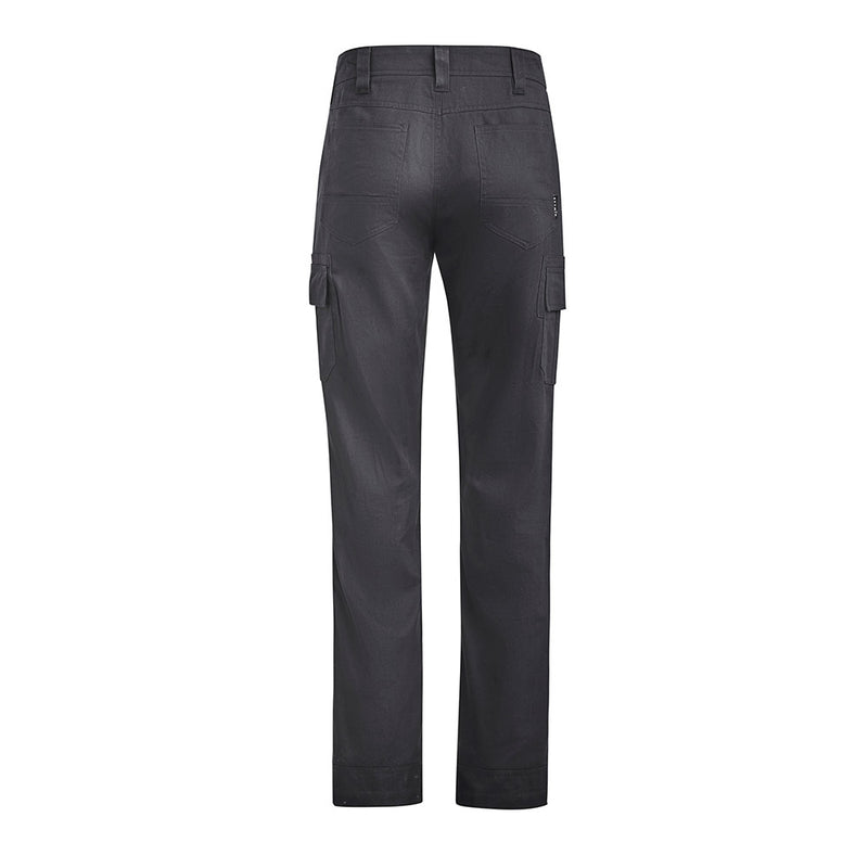 Load image into Gallery viewer, Syzmik Lightweight Drill Cargo Pant with modern slim fit features, highlighted by reinforced knees, diamond crotch panel, and multiple pockets, ideal for active workplace wear, aligning with Active Safety's focus on durable workwear.