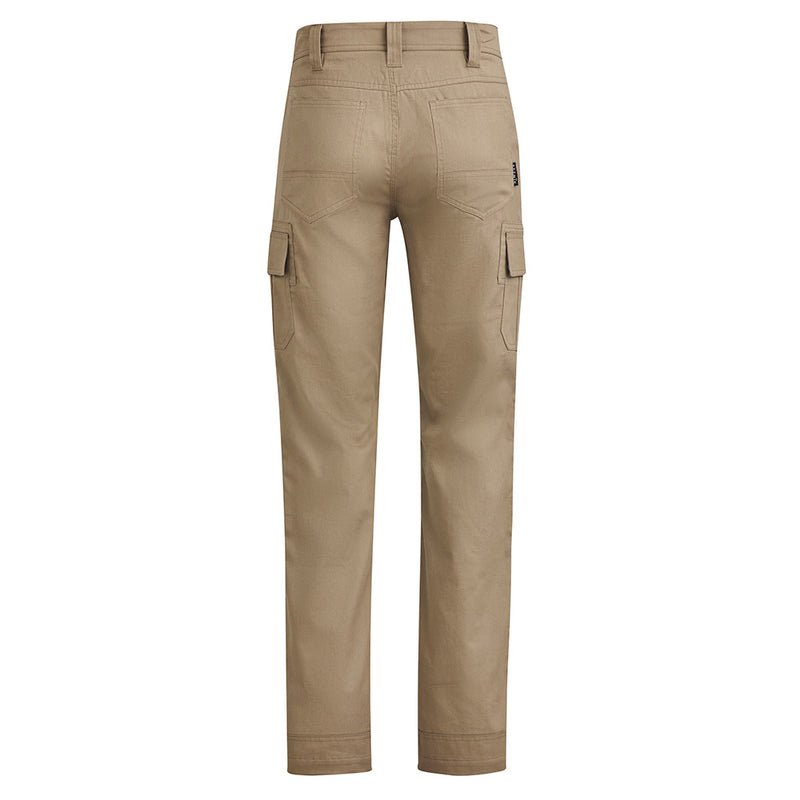 Load image into Gallery viewer, Syzmik Lightweight Drill Cargo Pant featuring a modern slim fit, reinforced knees, and multiple pockets, ideal for active work environments. Perfect for staying cool and comfortable in hot conditions.