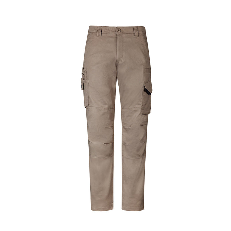 Load image into Gallery viewer, Syzmik Mens Rugged Cooling Stretch Pants feature a modern straight fit with durable ripstop fabric, double-layer knees, and multiple pockets, designed for active work environments prioritizing safety and functionality.
