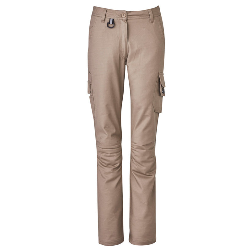 Load image into Gallery viewer, Syzmik Womens Rugged Cooling Cargo Pant featuring multiple functional pockets, reinforced stress points, and a modern fit, ideal for workplace safety and comfort.