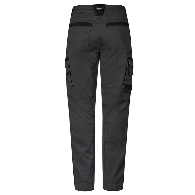 Load image into Gallery viewer, Syzmik Streetworx Heritage Pant featuring durable canvas weave, slim fit, double-layered knees, and multiple pockets for utility. Ideal for demanding work environments, showcasing robust design and functionality.