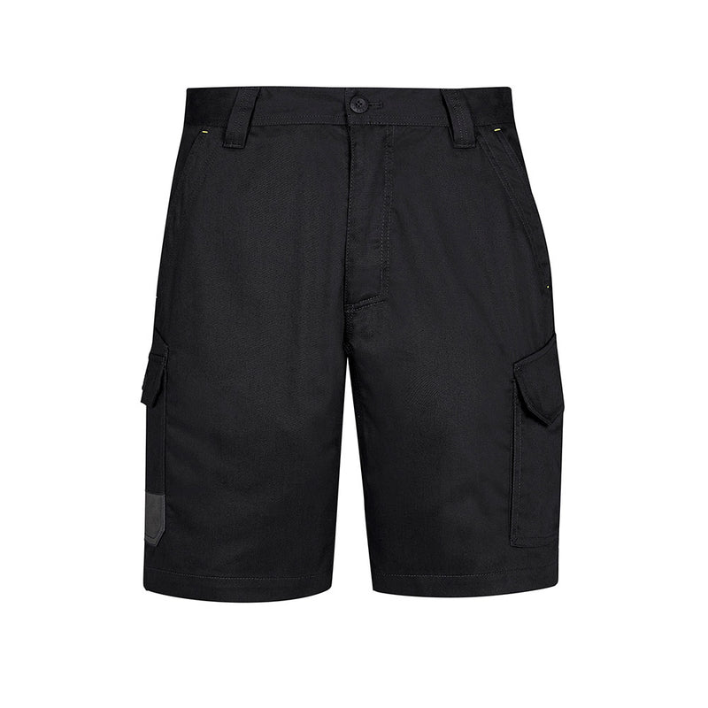 Load image into Gallery viewer, Syzmik Mens Summer Cargo Short featuring lightweight, 100% cotton fabric with modern styling, multiple utility pockets including a large cargo pocket, and reinforced stitching, ideal for workplace and active environments.