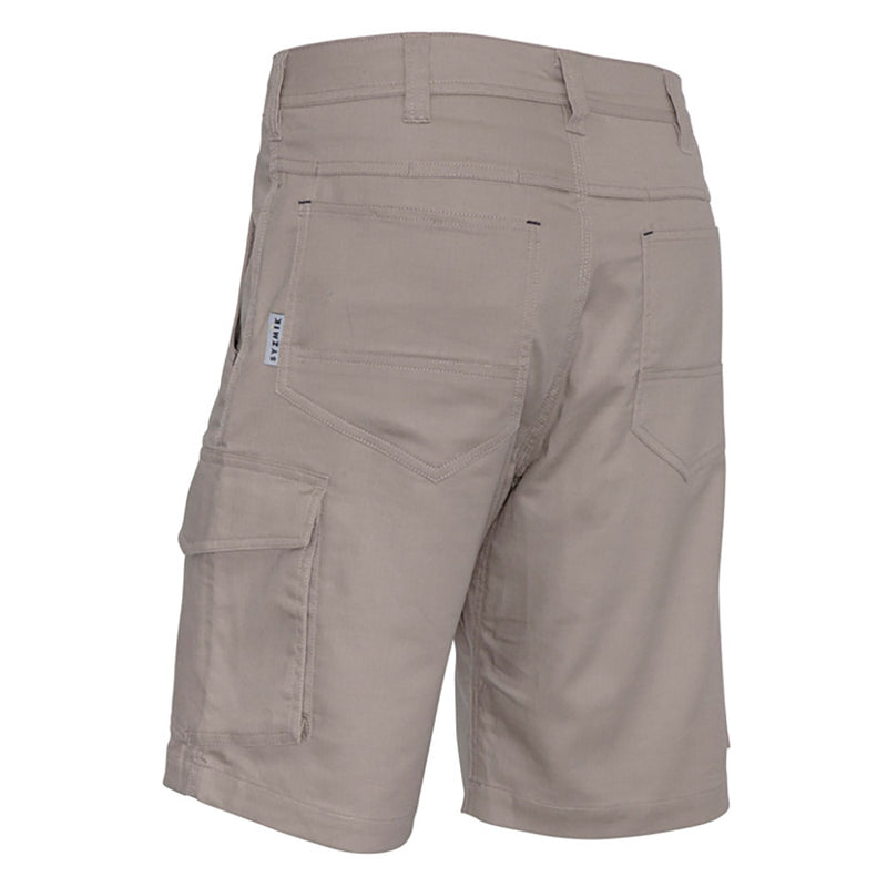 Load image into Gallery viewer, Syzmik Rugged Cooling Vented Short featuring close-up details of multi-functional pockets and reinforced stress points, designed for enhanced airflow and movement, ideal for workplace safety and comfort.