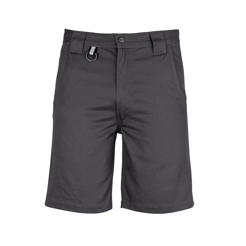 Load image into Gallery viewer, Syzmik Plaint Utility Short: Durable work shorts featuring reinforced double-layer pocket patches, a plastic D ring, wide belt loops, and triple-stitched seams, ideal for tough jobs and workplace safety.