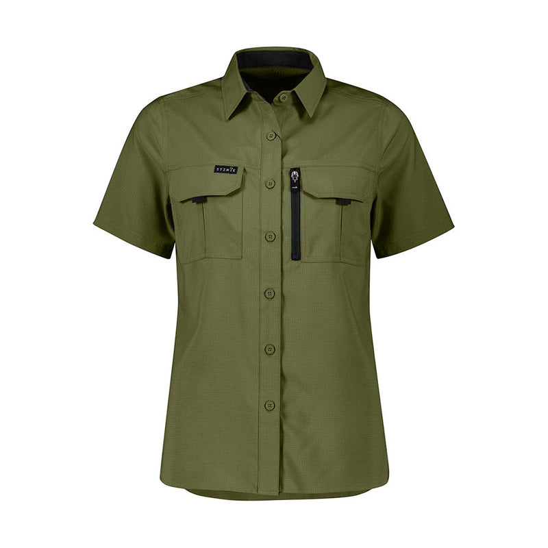 Load image into Gallery viewer, Syzmik Womens Outdoor Short Sleeve Shirt