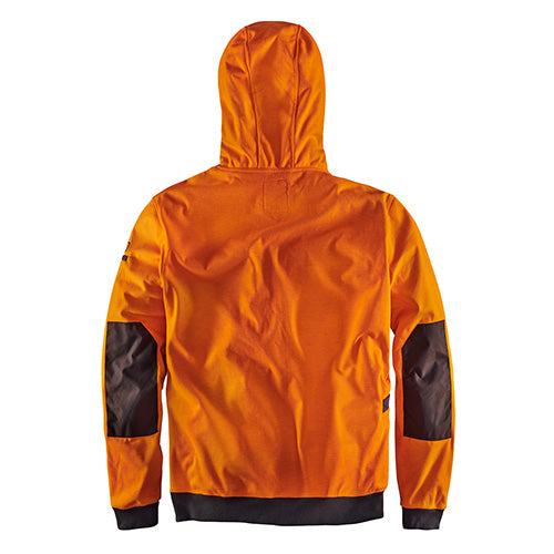 Load image into Gallery viewer, FXD WF-1 Water Resistant Work Hoodie features a hooded design, showcasing windproof and water-resistant fleece, ideal for safety and work environments. Perfect for outdoor activities in challenging conditions.