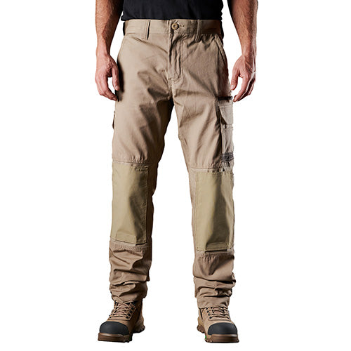 Load image into Gallery viewer, FXD WP-1 Original Work Pant, featuring durable Tensile280™ cotton canvas and reinforced DURA500™ abrasion panels, worn by a standing man. Ideal for safety and work environments.