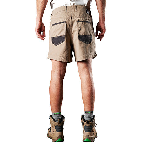 Load image into Gallery viewer, FXD WS-2 Short Work Shorts, featuring soft cotton twill with durable DURA500™ abrasion panels, worn by a man. Ideal for safety and workwear, reflecting Active Safety's commitment to quality uniforms.