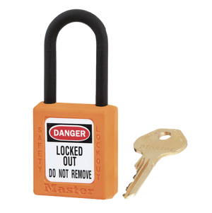 Master Lock 0406 Dielectric Safety Padlock Orange image