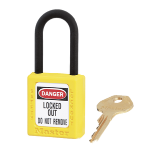 Master Lock 0406 Dielectric Safety Padlock Yellow image