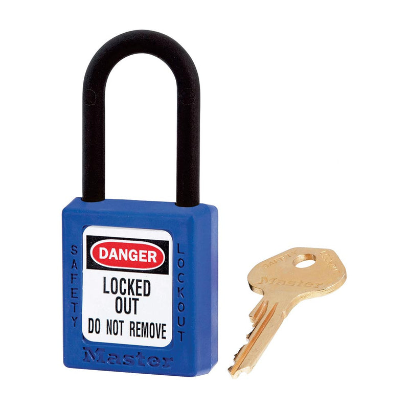 Load image into Gallery viewer, Master Lock 406 Zenex Dielectric Thermoplastic Safety Padlock KD, 38mm
