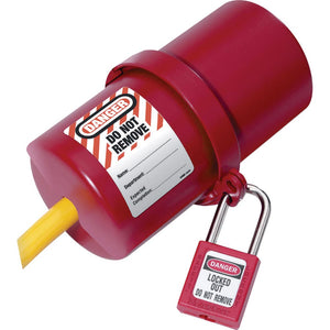 Master Lock Rotating Electrical Plug Lockout, Large image