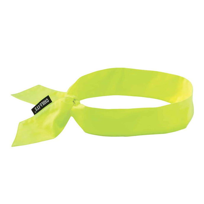 Ergodyne Chill-Its 6700 Evaporative Cooling Bandana, Lime